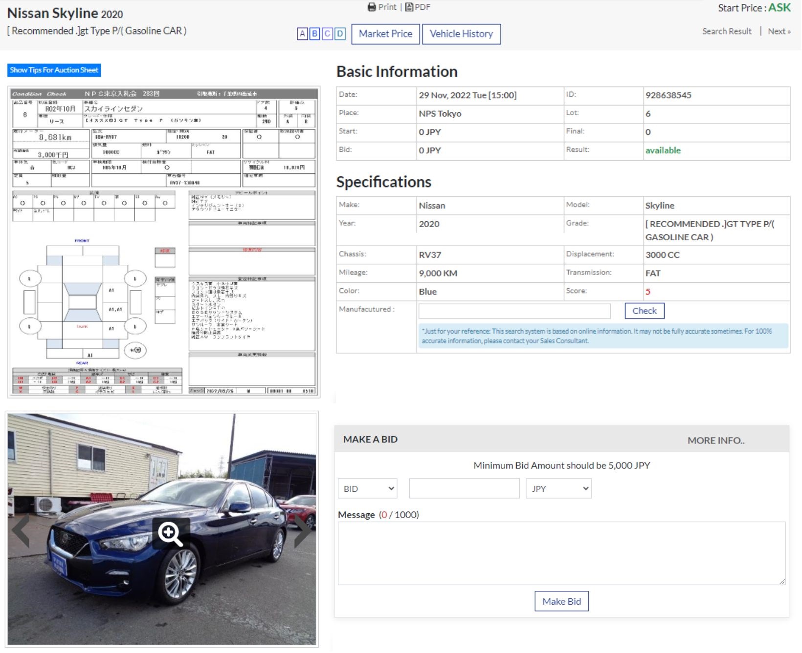 Auction Search